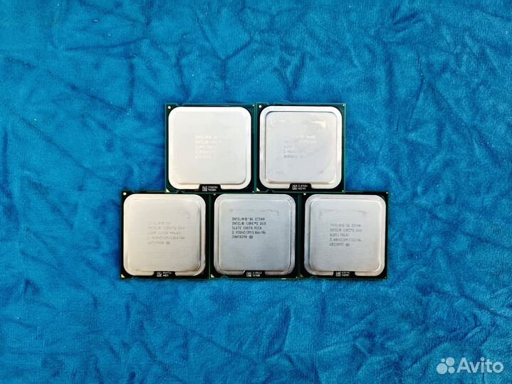 Процессоры Intel Core 2 Duo LGA 775 в ассортименте