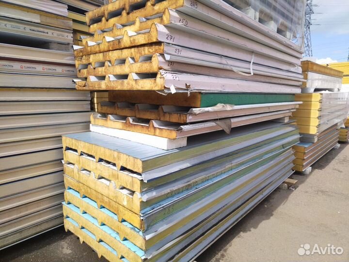 Сэндвич панели неликвид. Склад