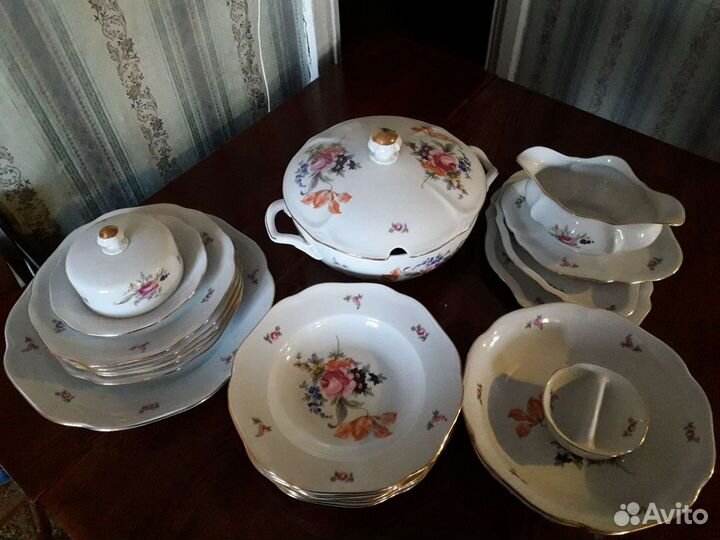 Столовый сервиз чехословакия