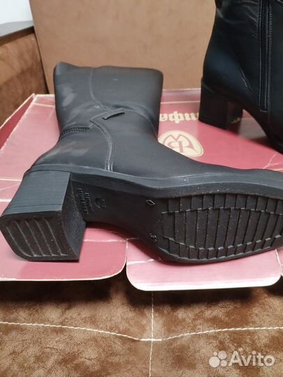Сапоги женские натуральная кожа 39