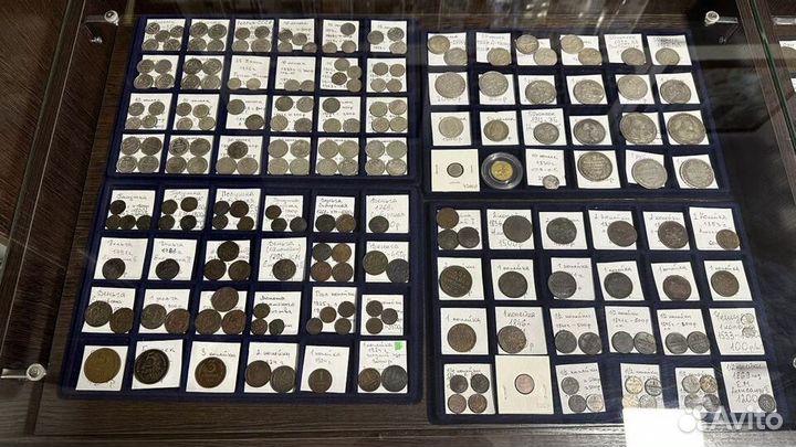 Серебряные и Медные монеты Царской России