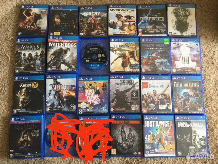 Игры для приставок ps4