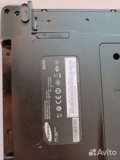 Ноутбук Samsung r425 разбор