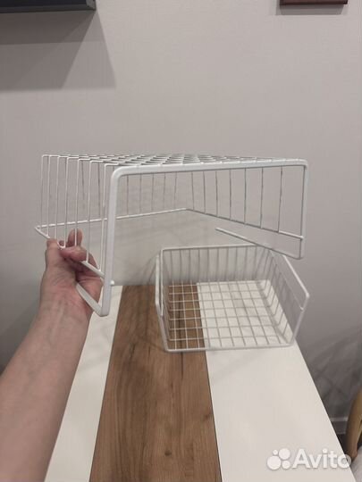 Подвесная полка металлическая для кухни