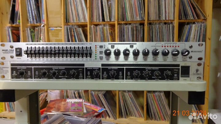 Behringer EX 3200 \ Эквалайзер- omnitronic SMP-152