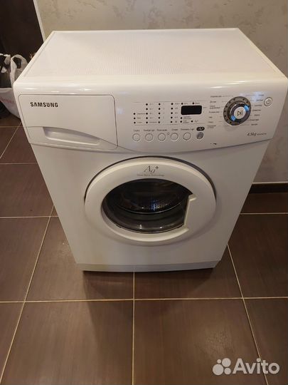 Стиральная машина samsung wf6458s7w, на 4.5 кг
