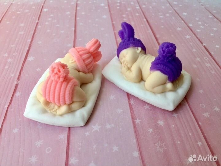 Силиконовые формы для мыла, 12 шт