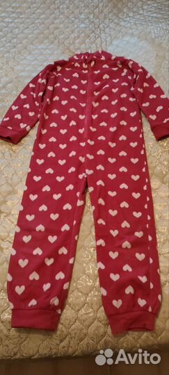 Флисовая поддева 116 девочка