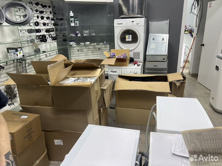 Новые запчасти для стиральных машин