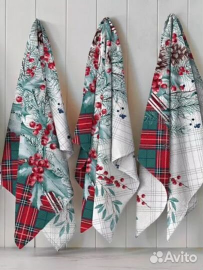 Наборы кухонных полотенец (3шт.) Новые