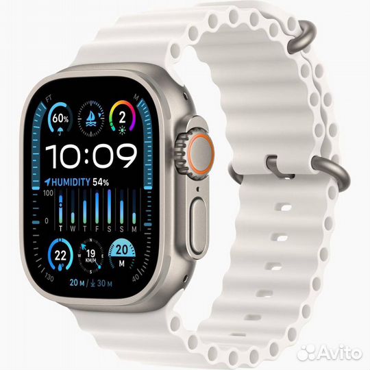 Apple watch ultra 2 49mm ocean band White