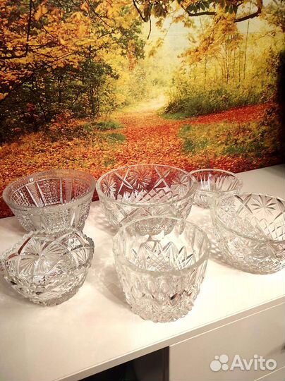Хрустальные салатники