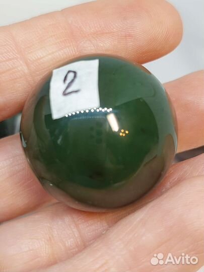 Шары нефрит 30мм Забайкалье.Шары здоровья