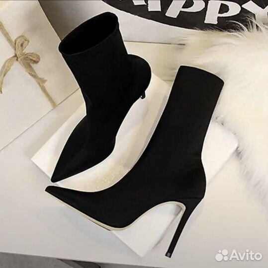 Чулочные ботильоны / обувь для танцев/High Heels