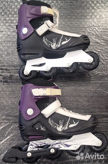Роликовые коньки Oxelo размер 38-40 + защита