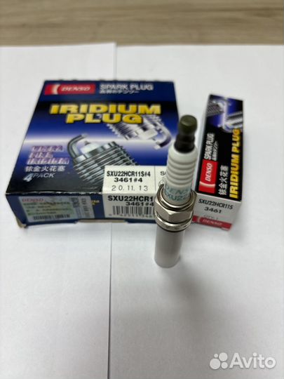 Свечи Denso iridium 3461 SXU22HCR11S