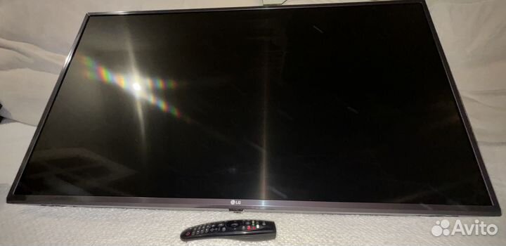 Телевизор LG 43UM7500PLA разбита матрица