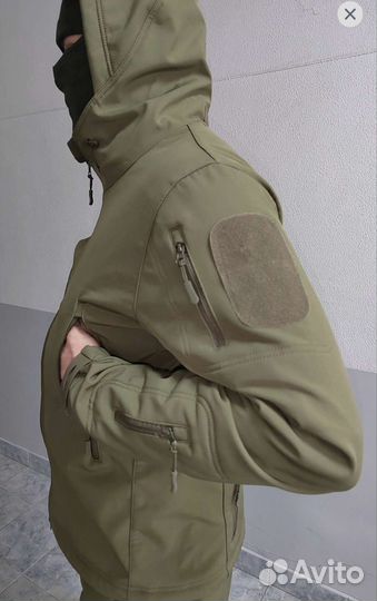 Тактический костюм олива softshell