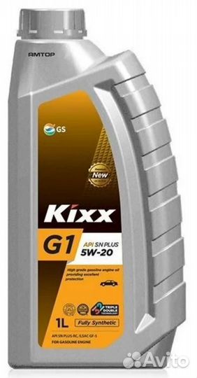 Kixx L2100AL1E1 Kixx G1 5W20 SN Plus 1л. Масло мот
