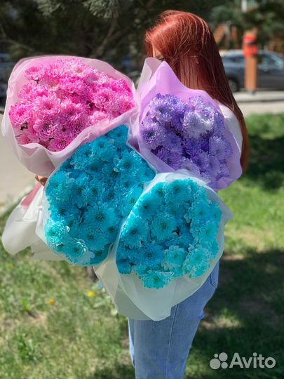 Хризантемы Букет цветов Доставка