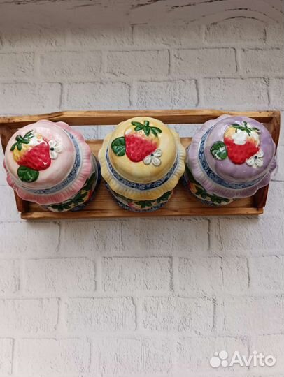 Банки (емкости)набор для сыпучих продуктов