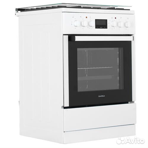 Плита газовая с эл.духовкой (60х60) darina 1359 W