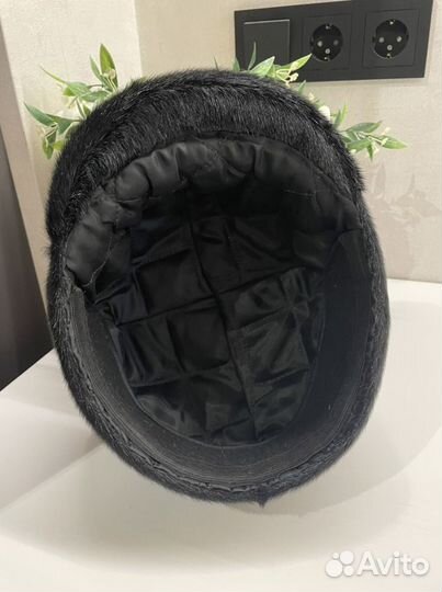 Шапка кепка мужская зимняя меховая натуральный мех