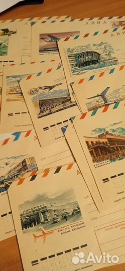 Почтовые конверты СССР лот