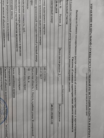 Участок 5,6 сот. (СНТ, ДНП)