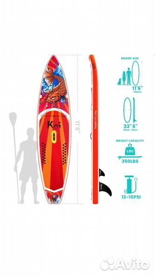 Сап борд (доска Sup Board) 11'6