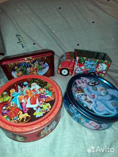 Жестяные коробки