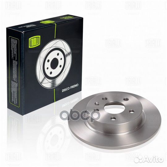 Диск тормозной DF062204 Trialli