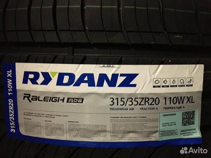Rydanz Raleigh R06 315/35 R20 110W