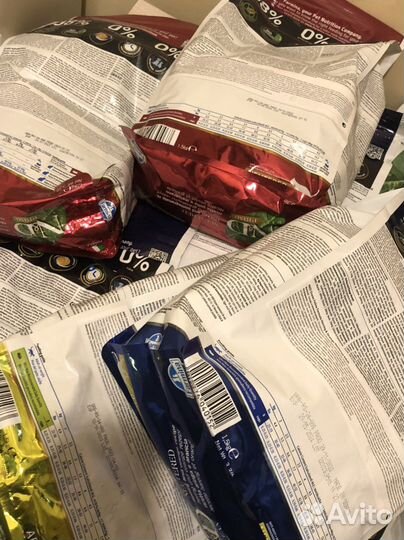 Фармина сухой корм для кошек 1,5 кг вкусы разные