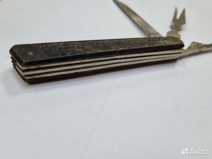 Карманный Раскладной Нож СССР г. Горький Газ паз