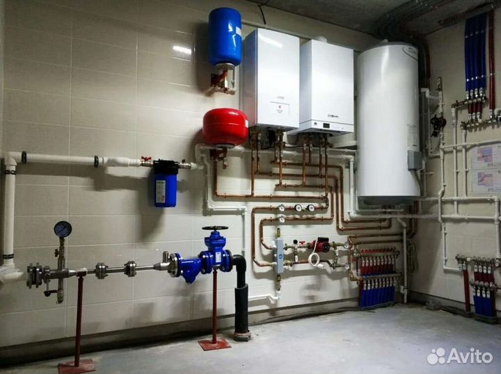 Услуги сантехника отопление