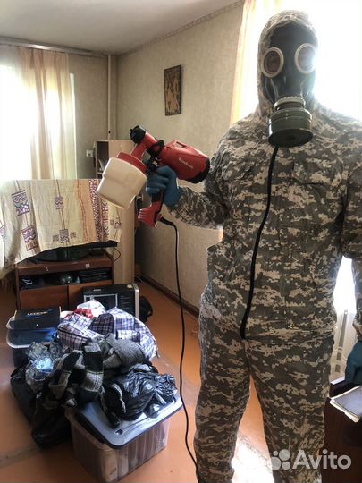 Уничтожение клопов, тараканов