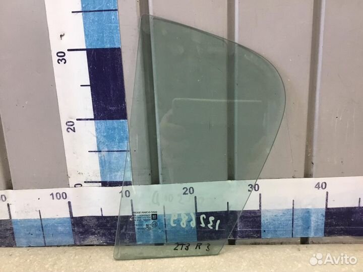 Стекло двери задней правой Opel Corsa D 2006-2015