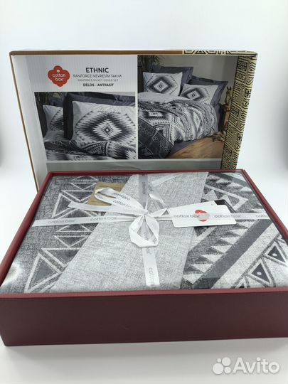 Постельное белье евро Турция хлопок Cotton box