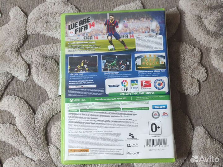 Игра для Xbox 360 fifa 14
