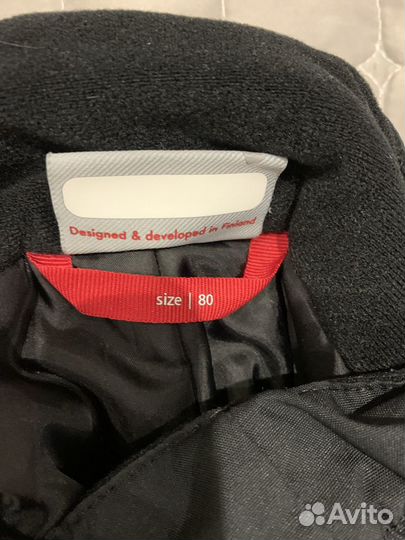 Зимние брюки для мальчика Reima р 80(+6)