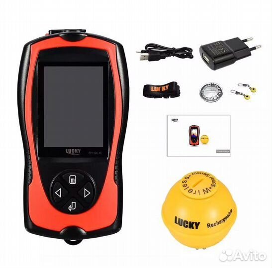 Эхолот lucky FF1108-1cwla с беспроводным датчиком