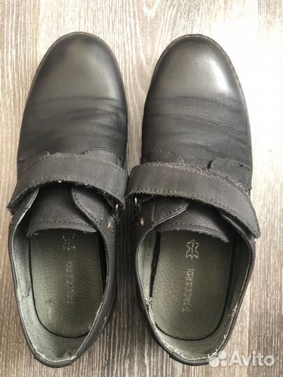 Полуботинки,туфли для мальчика нат.кожа,36 размер