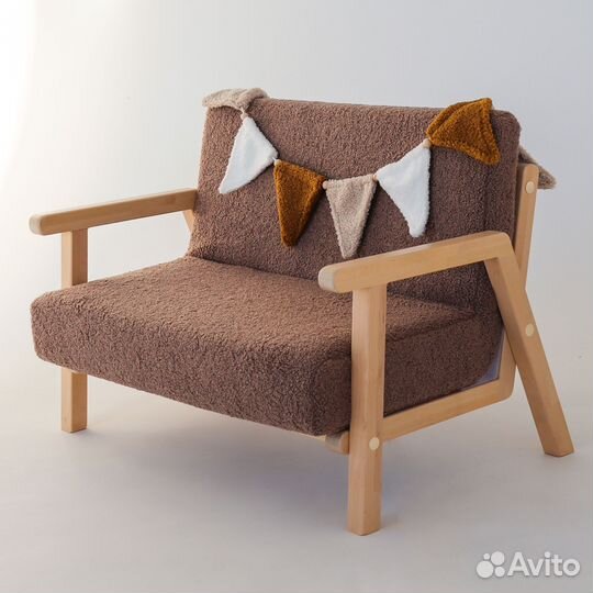 Детский мягкий мини диван от года