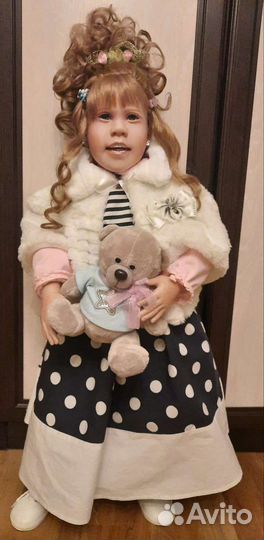 Большая коллекционная авторская кукла США