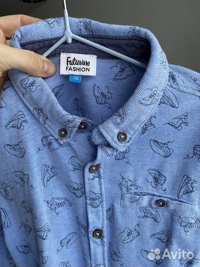 Рубашка для мальчика р.116