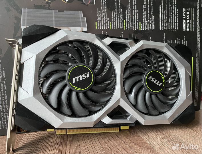 Видеокарта MSI RTX 2060 Super Ventus OC 8gb