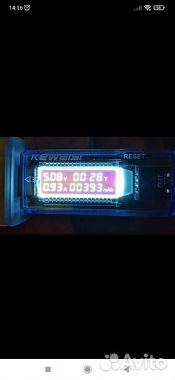 USB*тестер, вольтметр