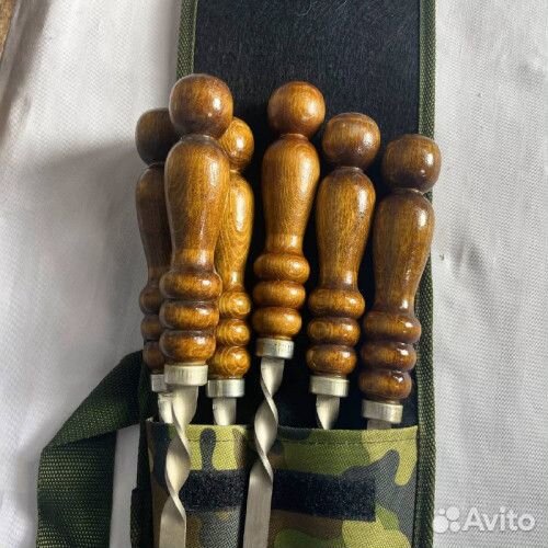 Шампур премиум 45 см aisi 304