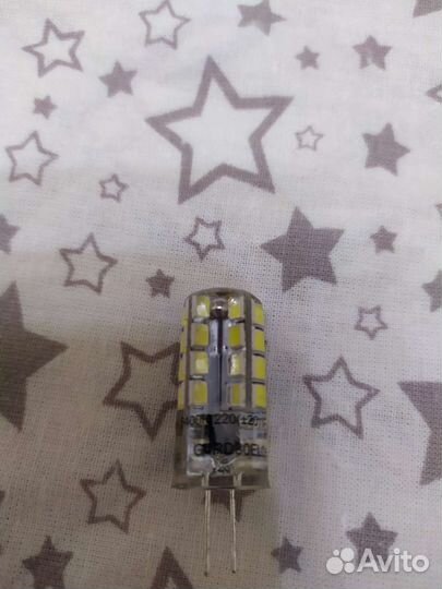Светодиодная лампа Ecola G4 220 вт. набор 10 шт